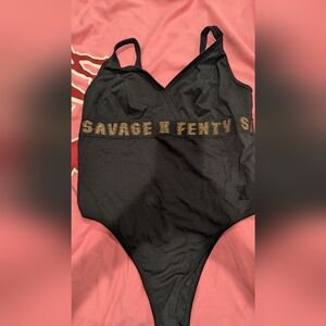 Savage X Fenty Black Bodysuit